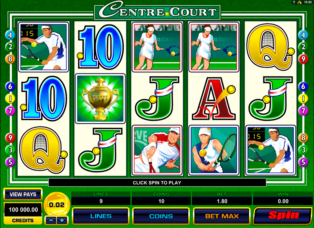 Centre Court Slot Machine