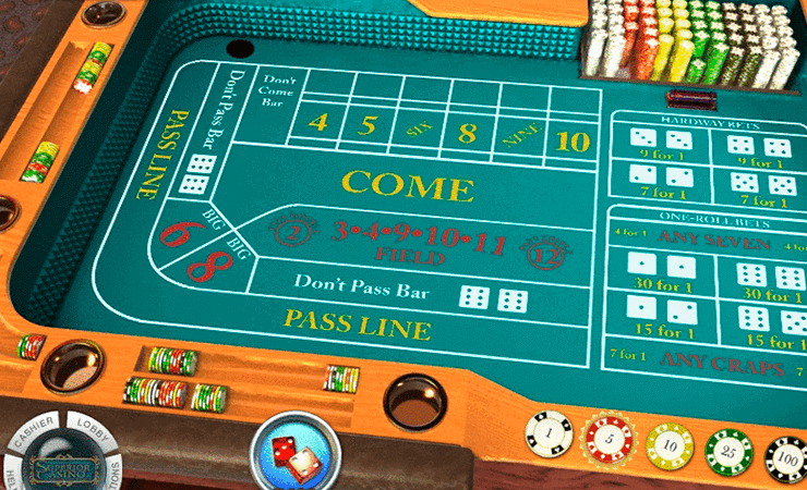 Play Craps For Free No Download