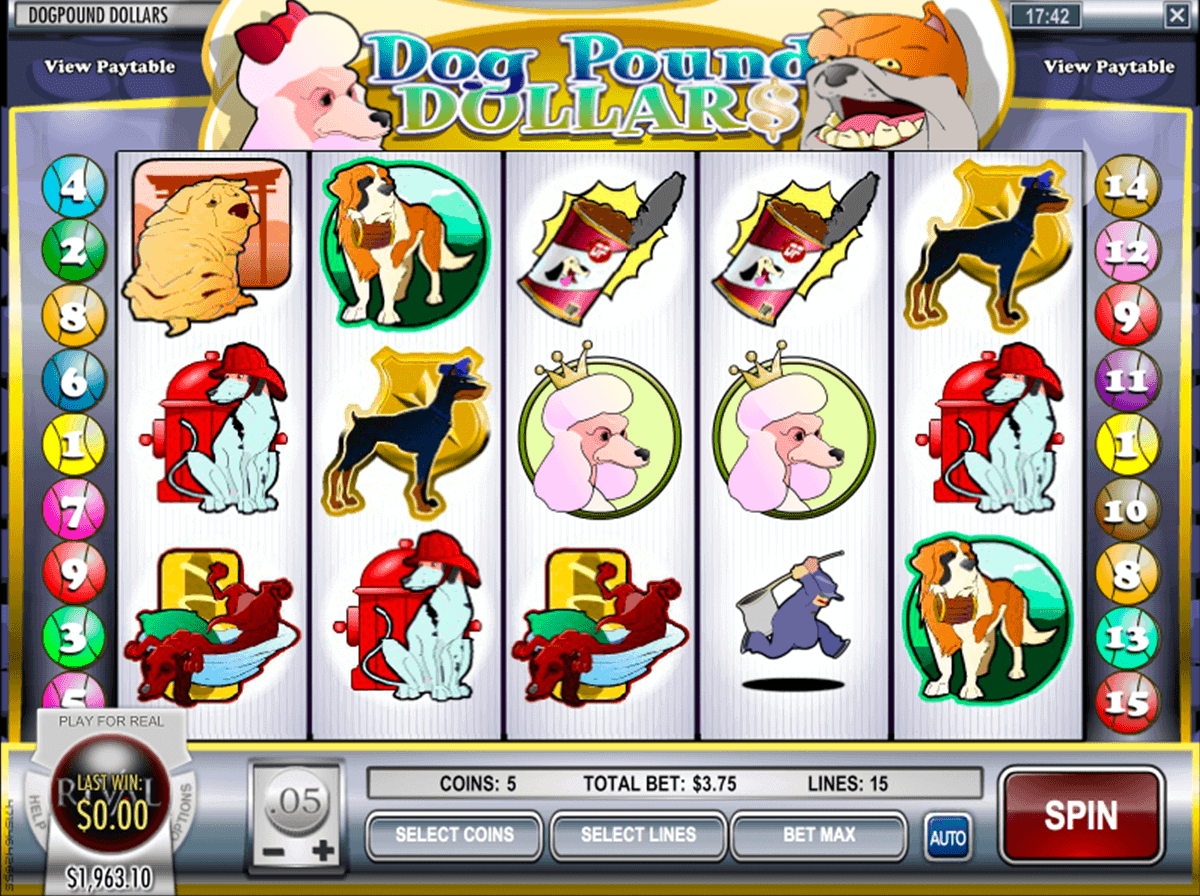 Play Dog Pound Dollars Slot Machine Free With No Download