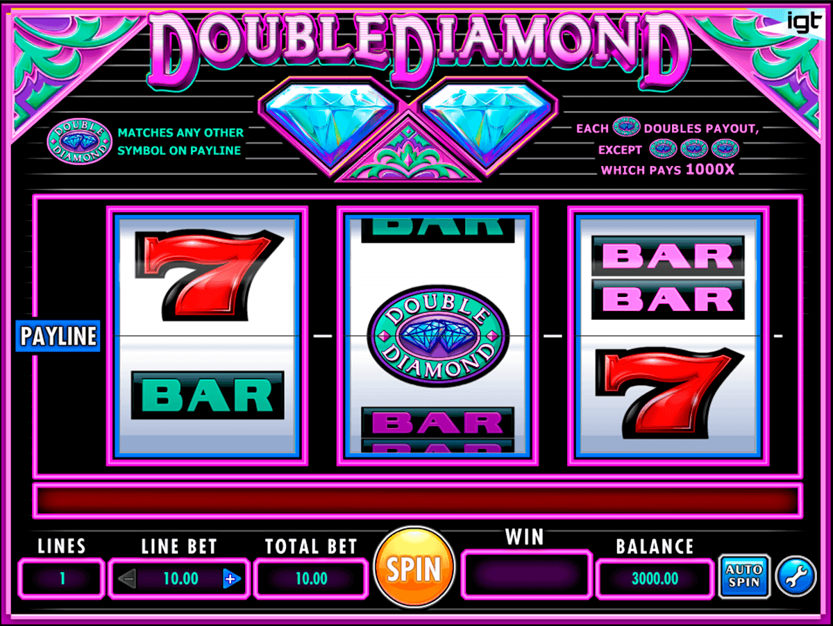 Double Diamond Free Slot