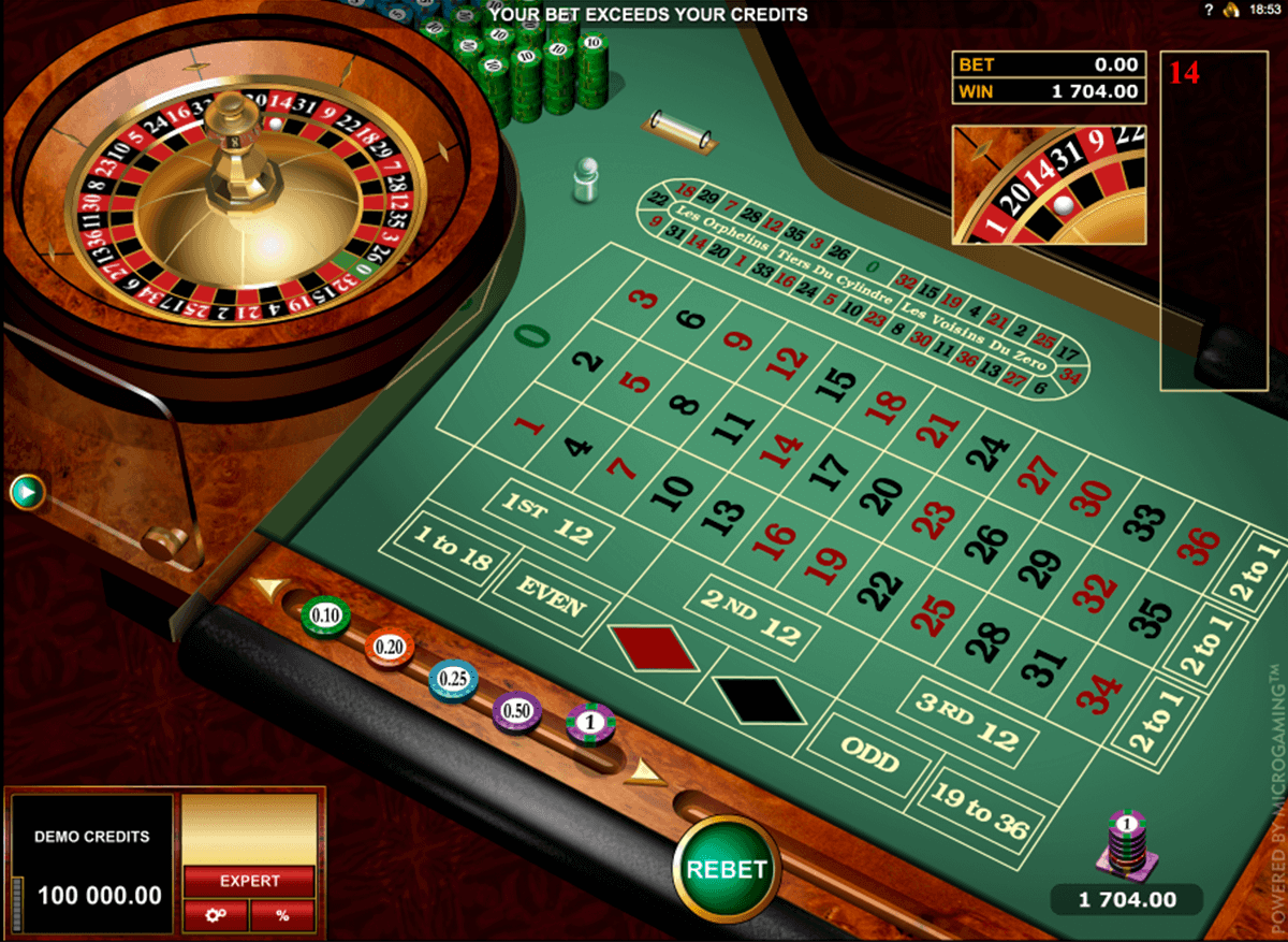 Roulette casino game free play