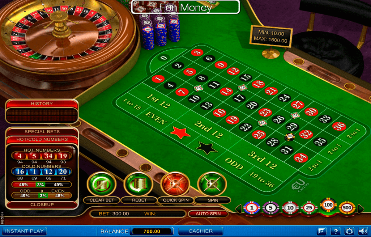 Roulette No Download Play Free