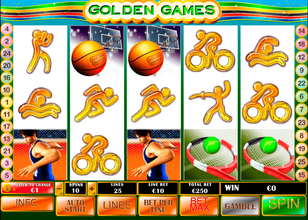 Play Golden Games FREE Slot - Playtech Casino Slots Online