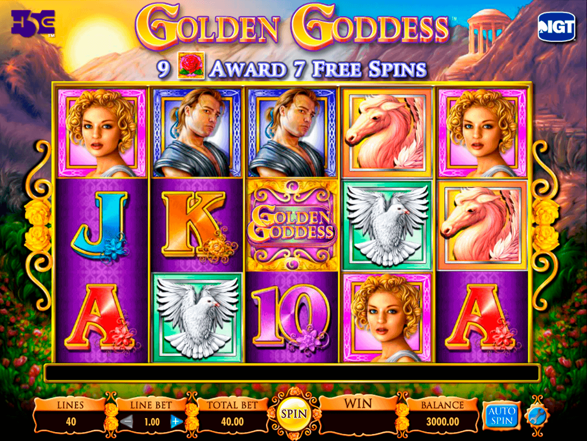 Golden Goddess Free Slots