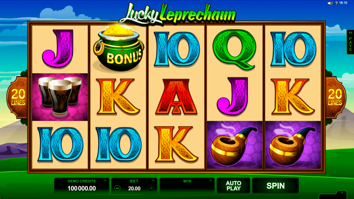 Try the Lucky Leprechaun Slots Here with No Download