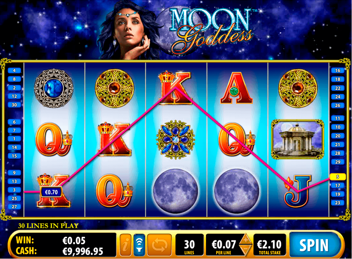 Goddess Of The Moon Slot Machine