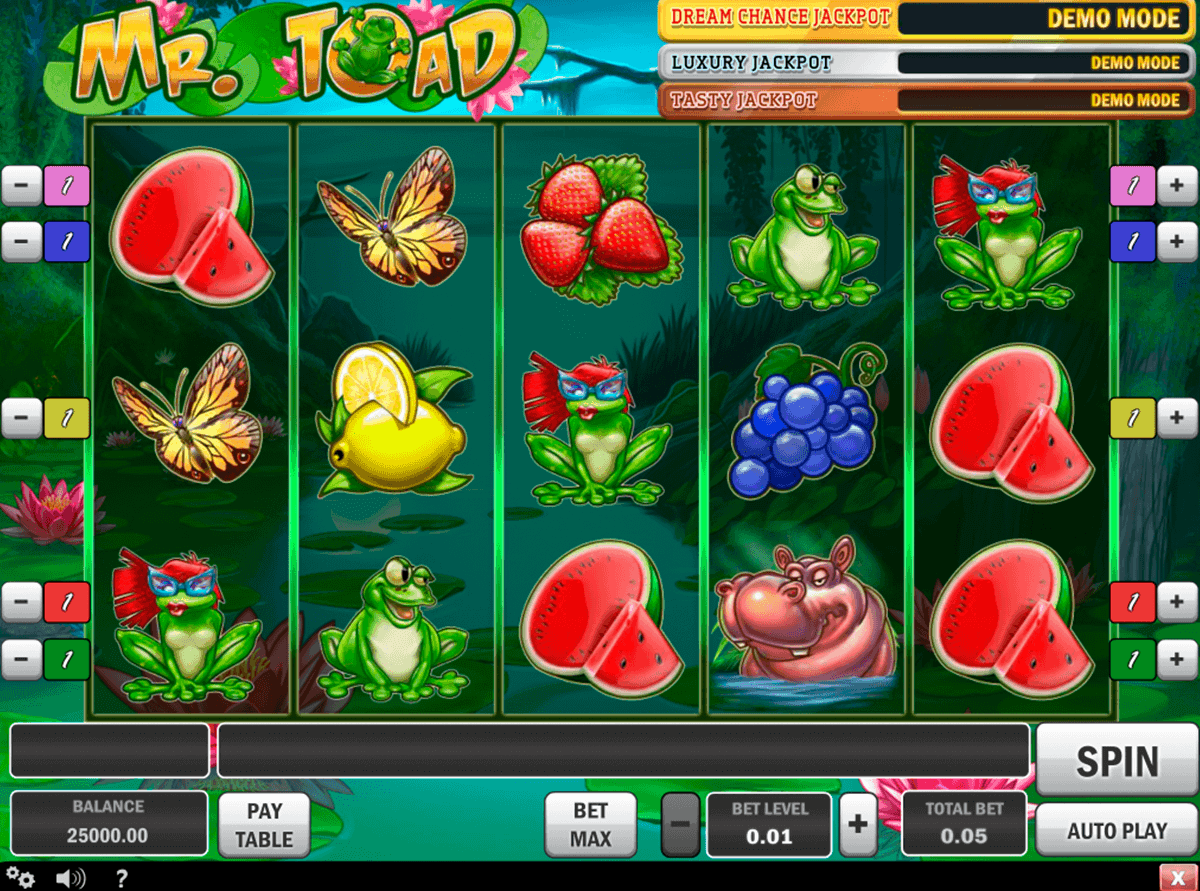 Toads Gift Slot Machine