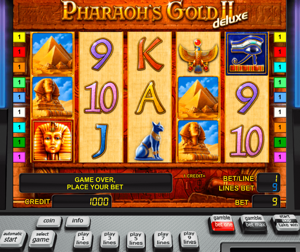 Golden Treasure Of Pharaoh Slot Machine