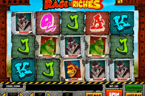 Play No Download Rage To Riches Slot Machine Free Here