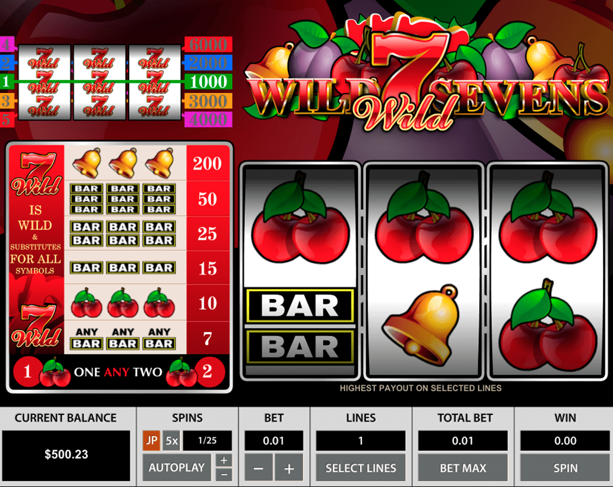 Play Wild Sevens 3 Reels FREE Slot | Pragmatic Play Casino Slots Online