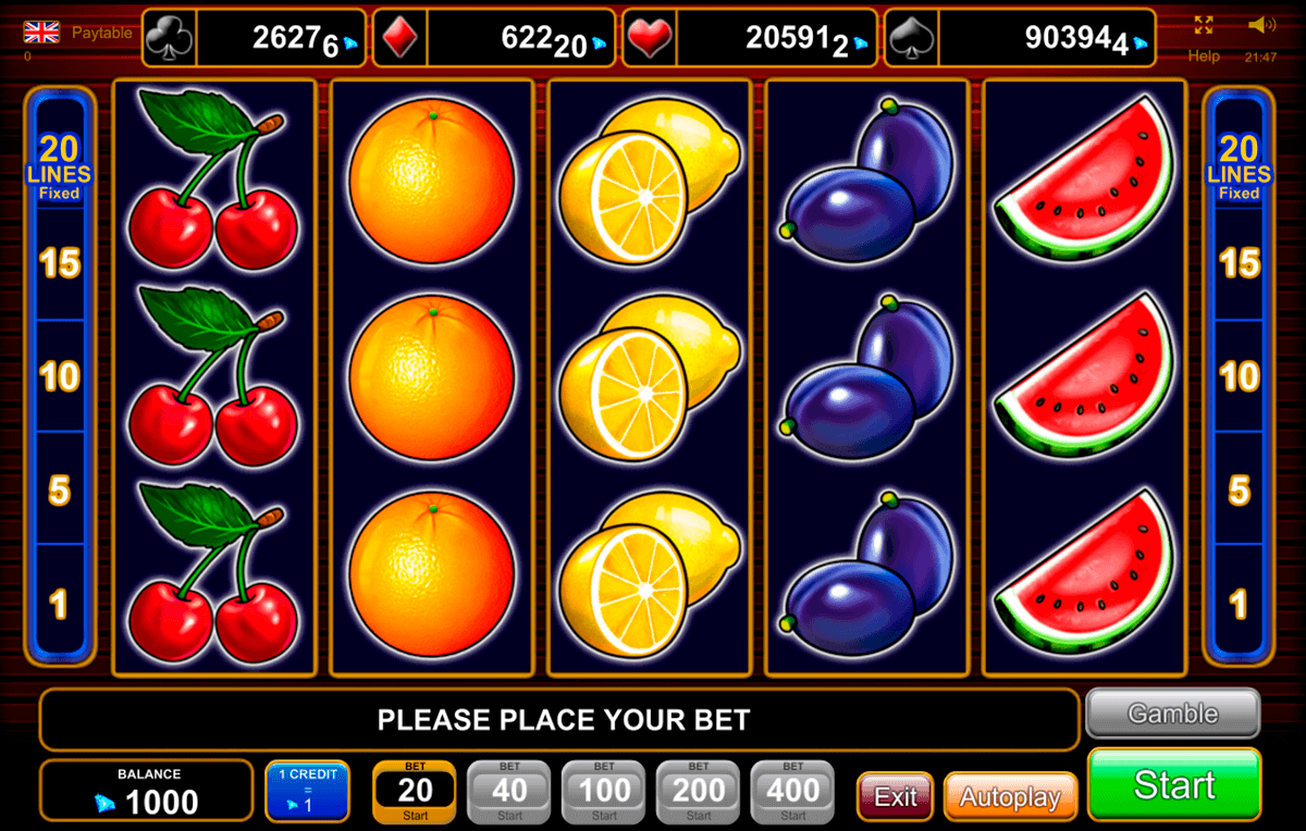 Casino slot games online free