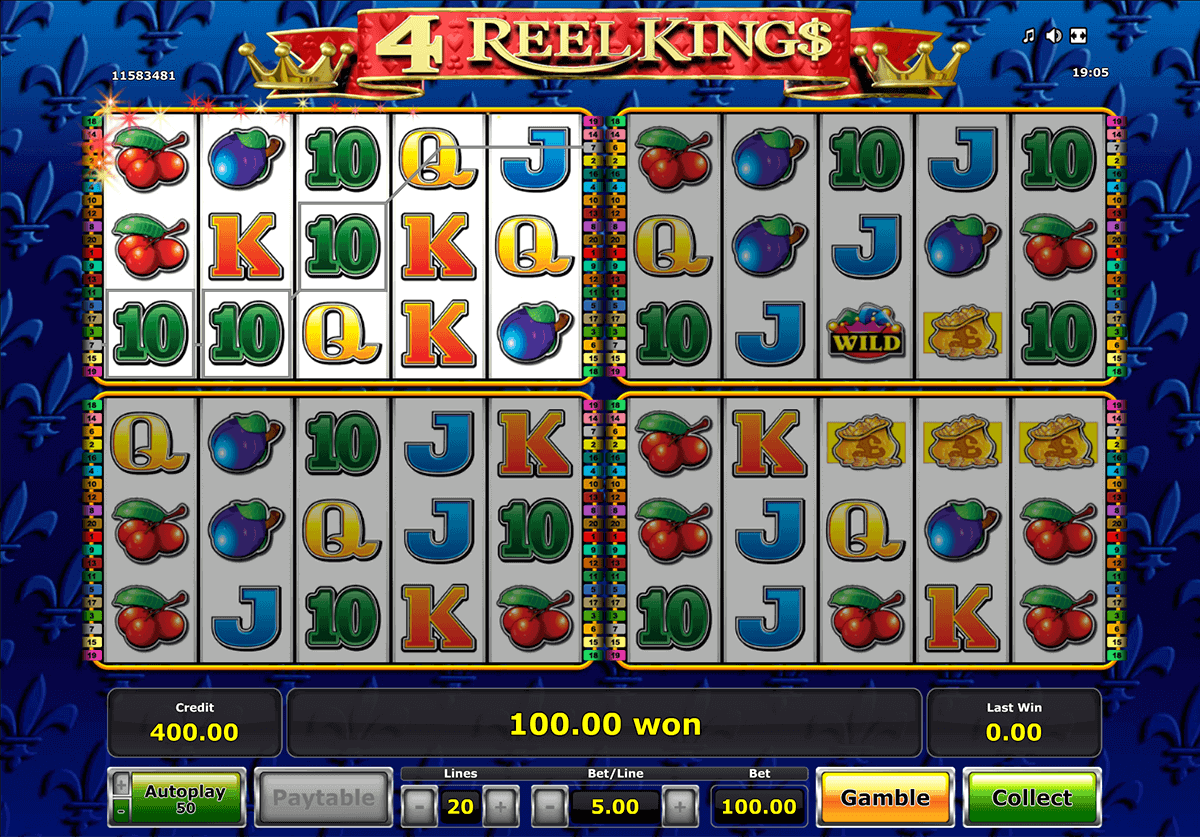 Real king slots game