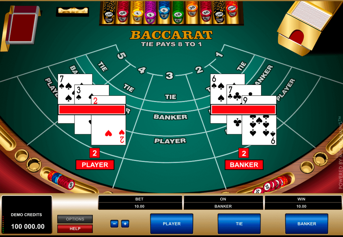 Gambling Game Baccarat