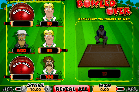 bowled over microgaming scratch cards
