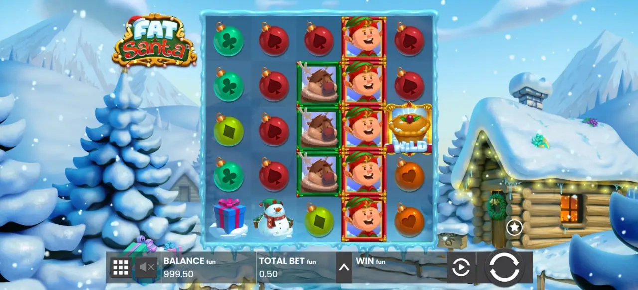 christmas slots fat santa