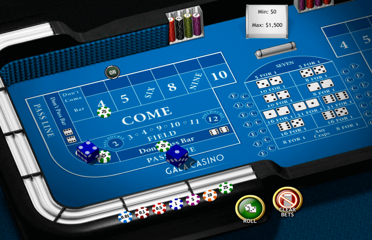 Play Craps For Free Online