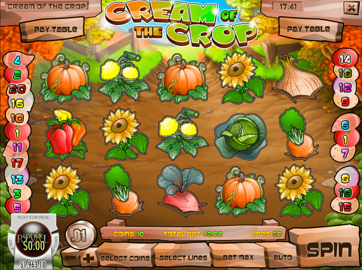 Play Cream Of The Crop Slot Machine Free With No Download