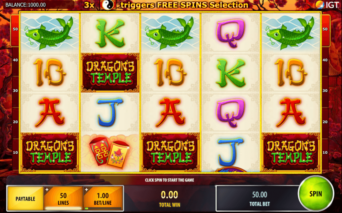 Dragon Temple Slot Machine