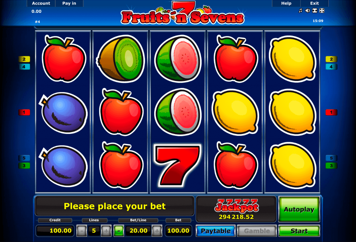 Fruit Slot For Free Online With No Download!
