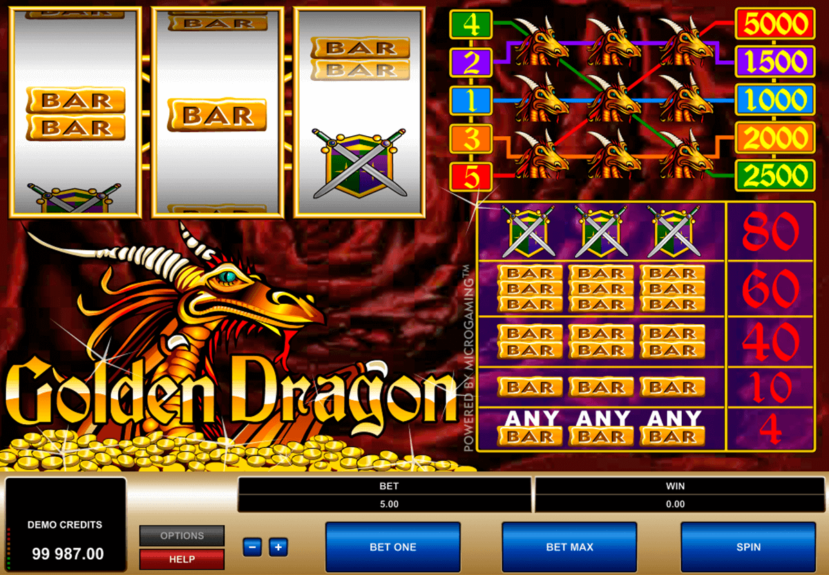 Free Golden Dragon Slot Machine Online
