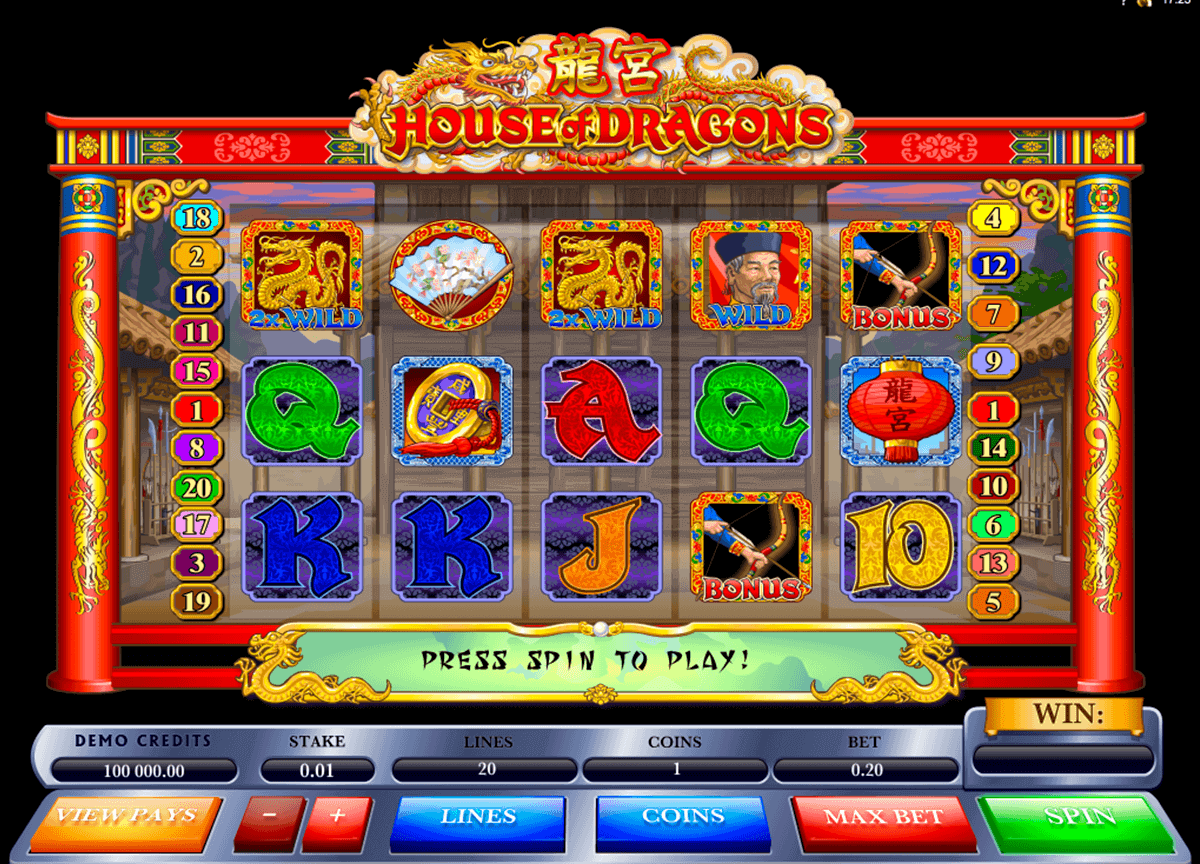 Play House of Dragons FREE Slot | Microgaming Casino Slots Online