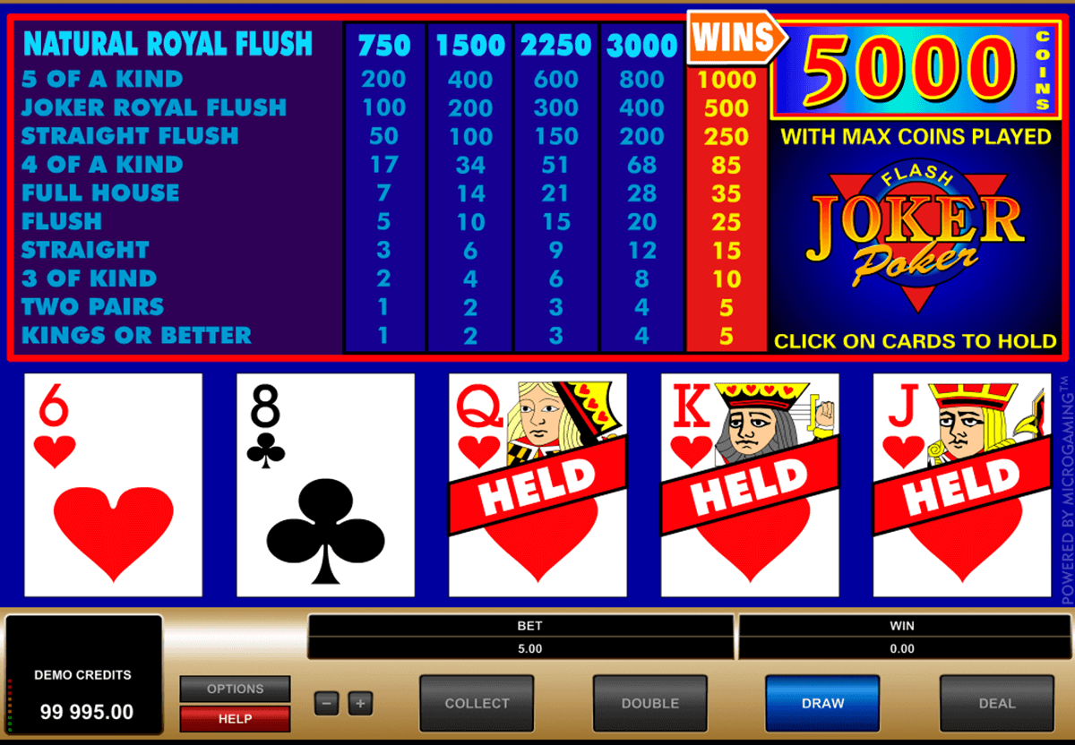 poker for free online no download