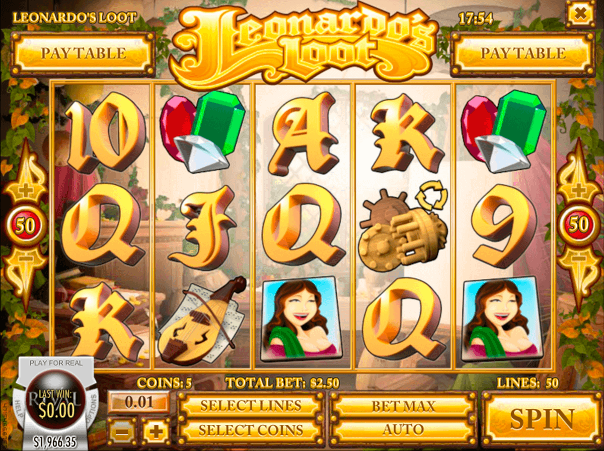 Play LeonardoS Loot Slot Machine Free With No Download