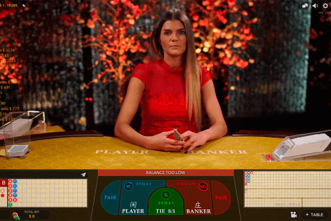 live baccarat evolution gaming