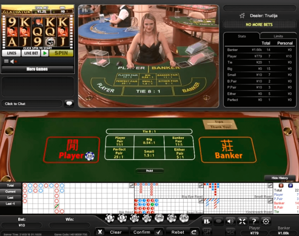 Live Baccarat Online Free Play