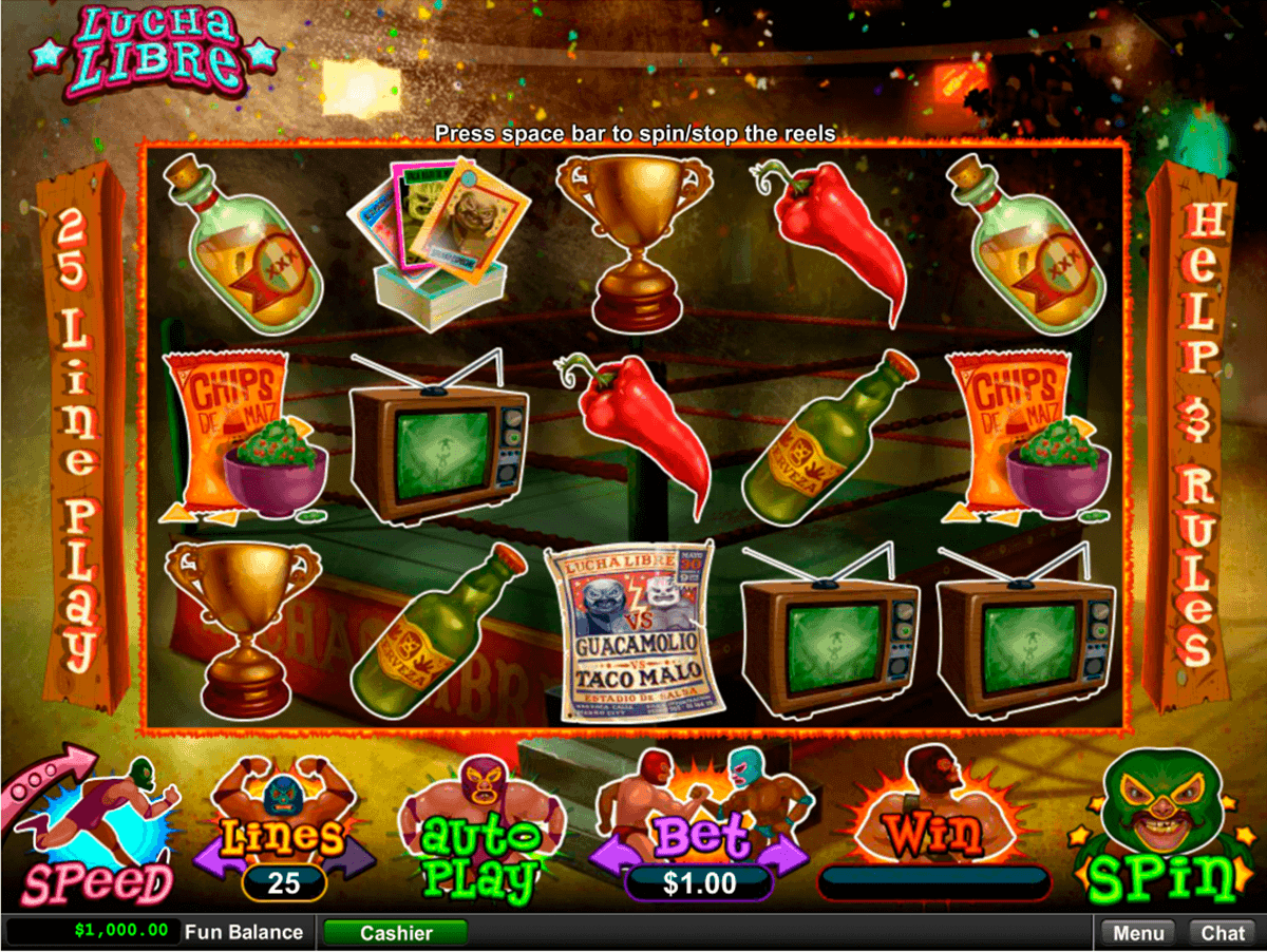 Play Lucha Libre Slot Machine Free With No Download
