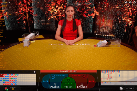 multicamera live baccarat evolution gaming