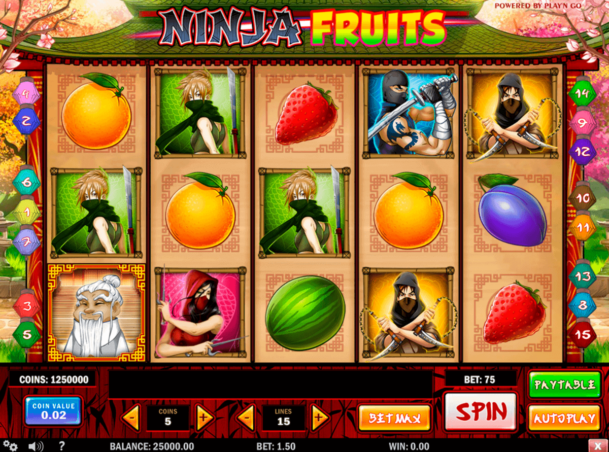 Play the Free Slot Ninja Master With No Download