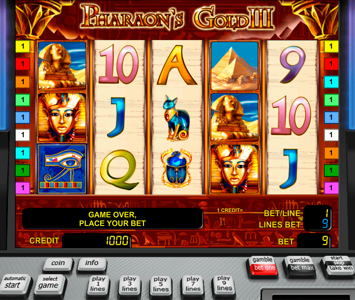 Pharaohs Slot Game