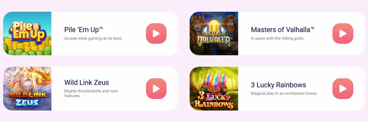 Popular Video Slots at Spin Galaxy Casino Canada
