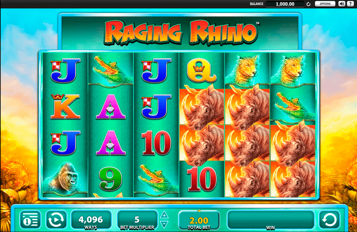 Raging Rhino Online Casino
