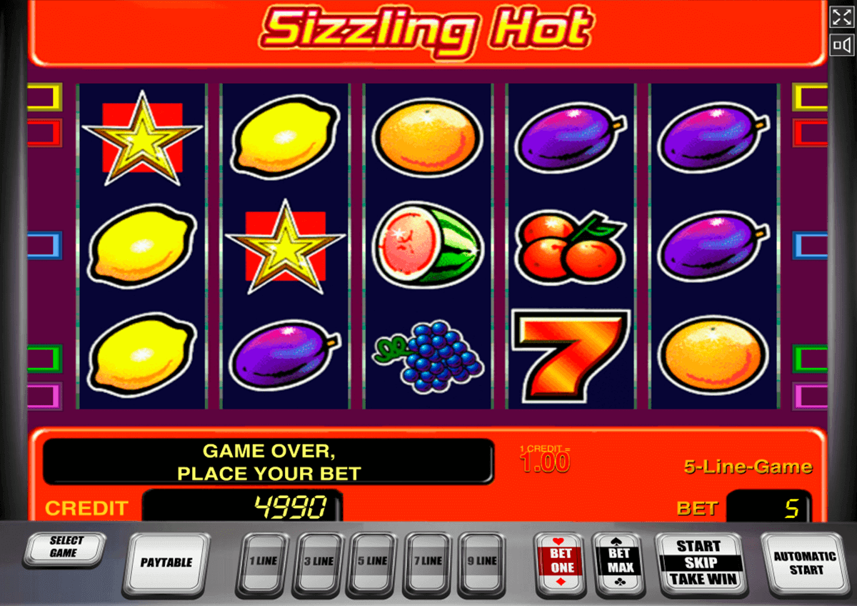 Free Online Casino Games Sizzling Hot