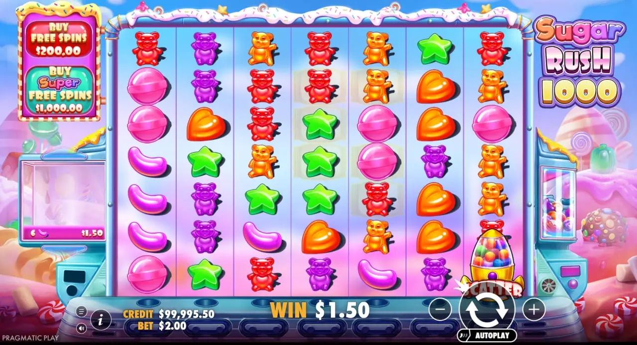 sugar rush 1000 demo free slot