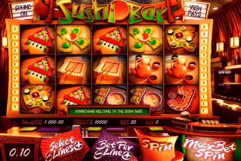 Play The No Download Sushi Bar Slots From Betsoft