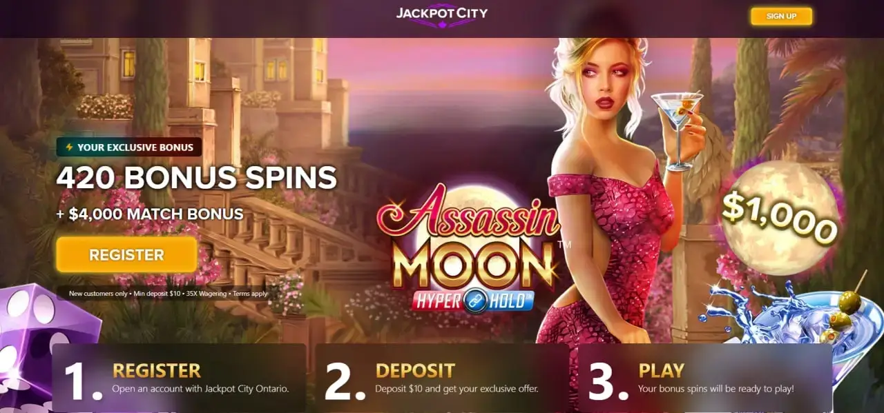 top online real money casino canada jackpot city