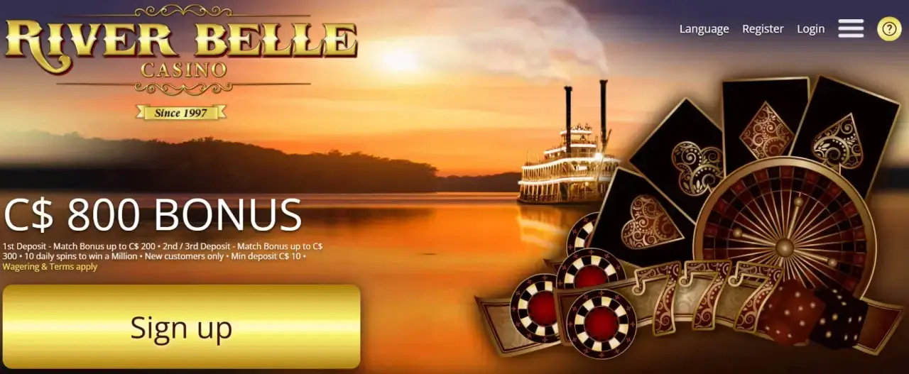 top online real money casino canada riverbelle casino