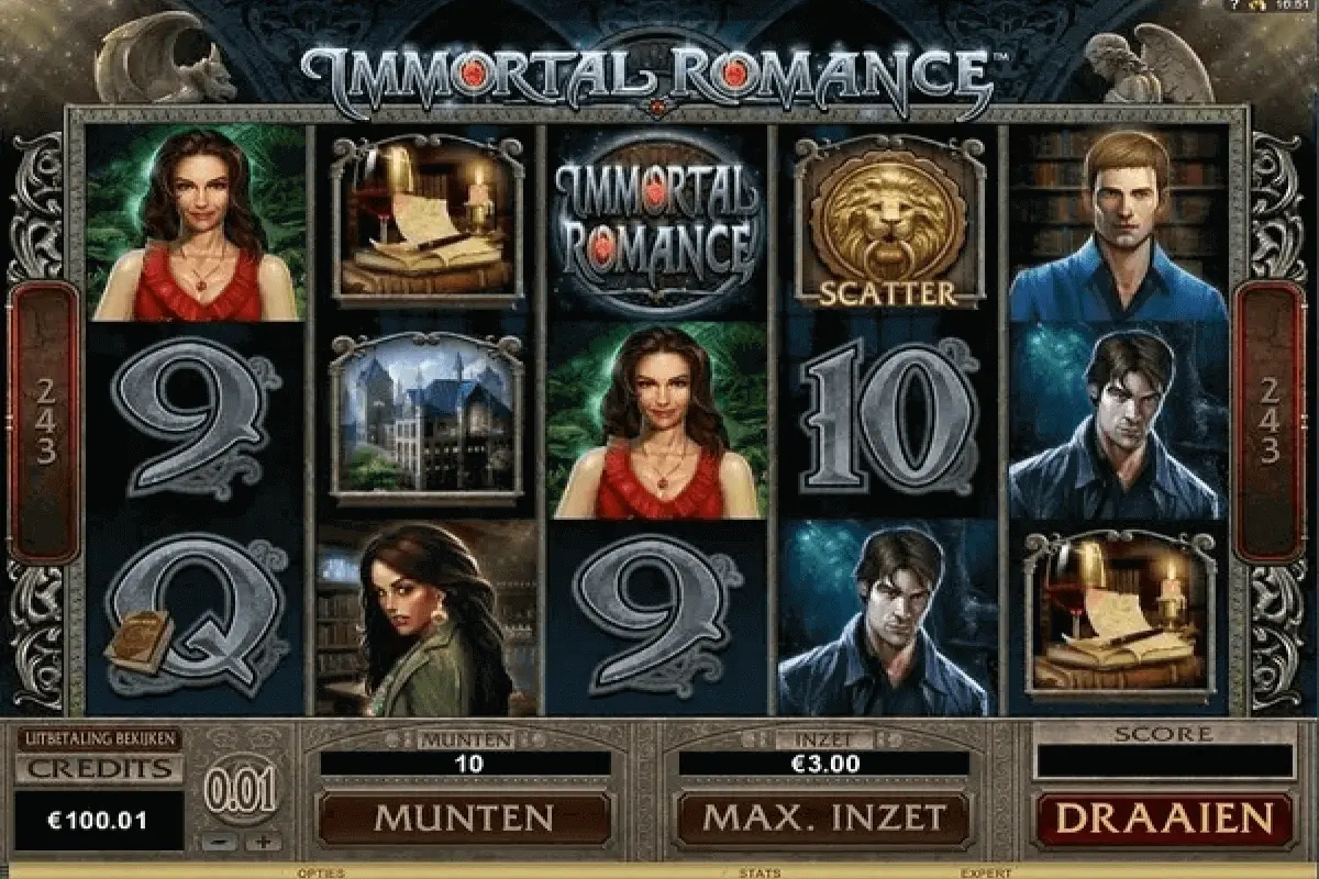 valentine themed casino slot immortal romance
