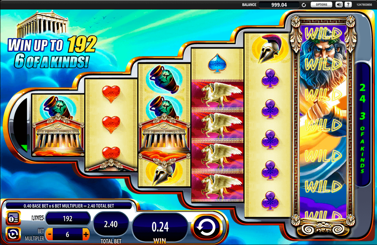 Zeus Slot Machine Free Play Online
